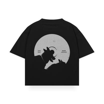 Black dog Tee